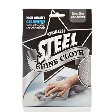 polishing cloth for stainless steel.